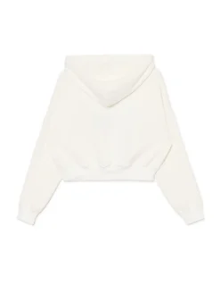 Krótka bluza ze spranym nadrukiem