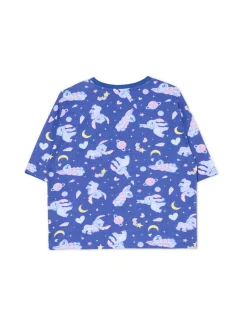 Krótka dwuczęściowa piżama ze Stitchem