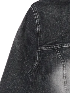 Krótka jeansowa kurtka