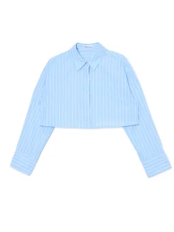 Krótka koszula w paski