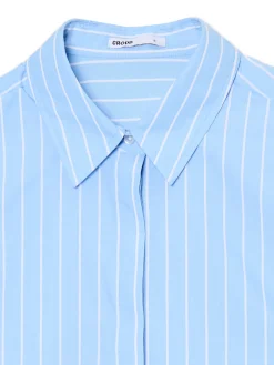 Krótka koszula w paski