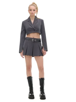 Krótka marynarka w paski