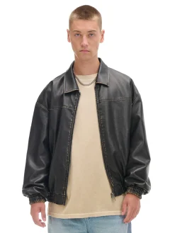 Kurtka bomber w stylu vintage