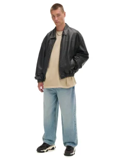 Kurtka bomber w stylu vintage