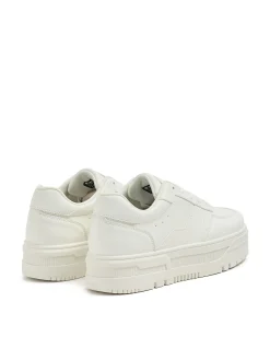 Lekkie białe sneakersy