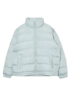 Miętowa kurtka pufferka
