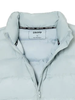 Miętowa kurtka pufferka