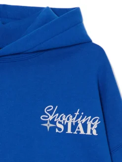 Niebieska bluza z astralnym nadrukiem