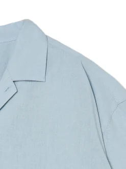 Niebieska klasyczna koszula