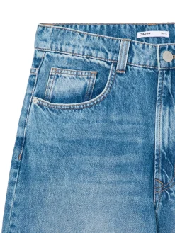 Niebieskie jeansy super baggy