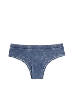 Niebieskie majtki hipster