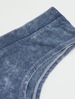 Niebieskie majtki hipster