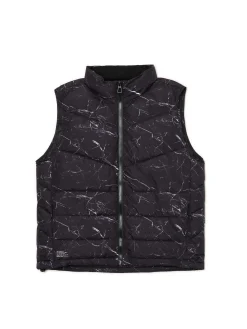 Pikowana kamizelka z nadrukiem