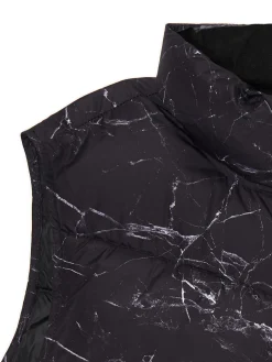 Pikowana kamizelka z nadrukiem