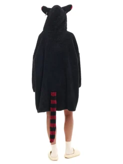 Pluszowa bluza snuddie z kotem