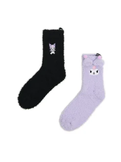 Pluszowe skarpetki Kuromi