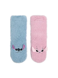 Pluszowe skarpetki Stitch i Andzia