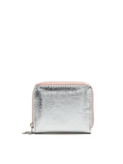 Portfel w kolorze srebrnym