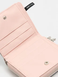 Portfel w kolorze srebrnym