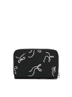 Portfel z motywem kokardek