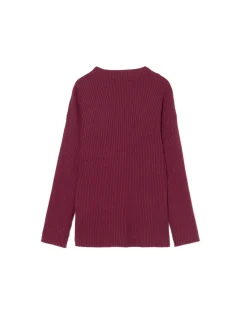 Prążkowany sweter oversize