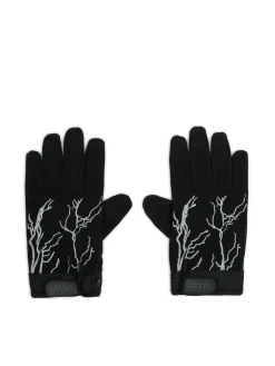 Rękawiczki z nadrukiem piorunów