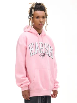 Różowa bluza z aplikacją UNISEX