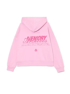 Różowa bluza z napisami