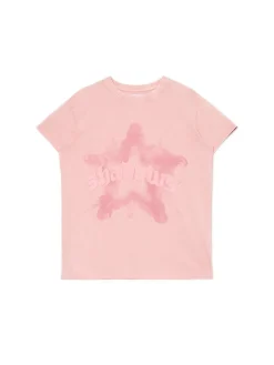 Różowa koszulka z nadrukiem