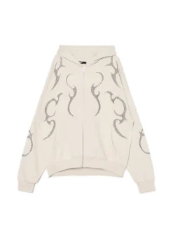 Rozpinana bluza z aplikacjami