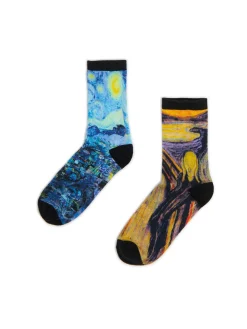 Skarpety z nadrukiem znanych artystów