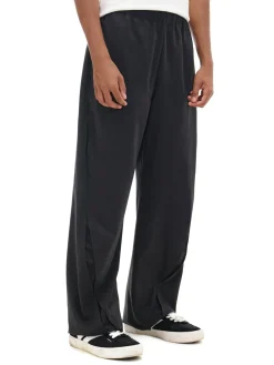 Spodnie comfort fit z efektownymi rozcięciami