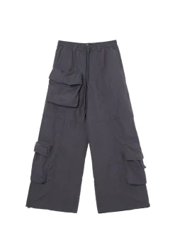 Spodnie parachute z kieszeniami cargo