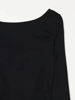 Sukienka maxi z długimi rękawami