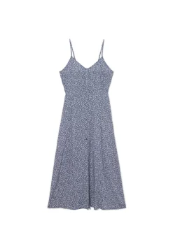 Sukienka midi z motywem kwiatowym