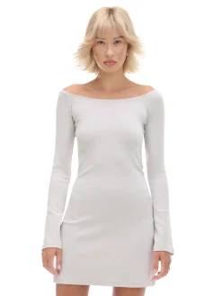 Sukienka mini z rękawami flare