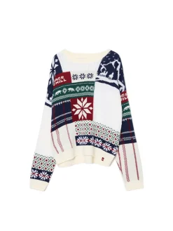 Sweter z zimowym motywem