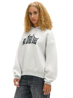 Szara bluza z kapturem UNISEX