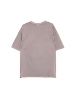 Szara koszulka z motywem kościotrupów UNISEX