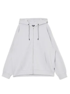 Szara rozpinana bluza