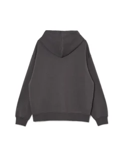 Szara rozpinana bluza oversize