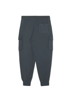 Szare dresowe joggery z kieszeniami