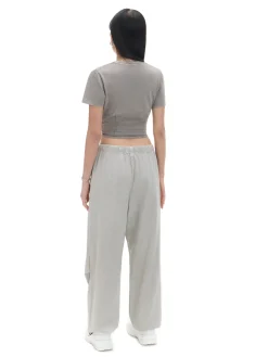 Szare jeansy parachute