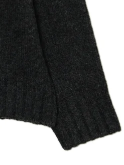 Szary gładki sweter