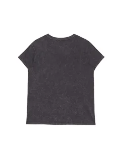 Szary T-shirt z nadrukiem Queen