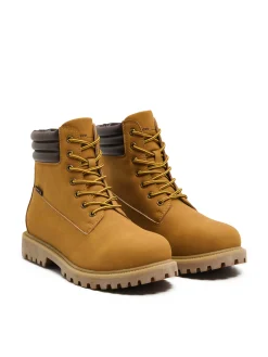 Sznurowane trzewiki za kostkę