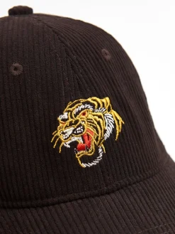 Sztruksowa czapka z daszkiem