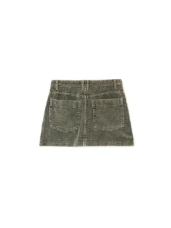 Sztruksowa spódnica mini