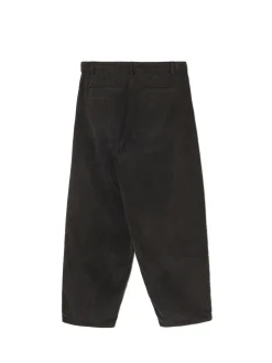 Sztruksowe szerokie spodnie chino