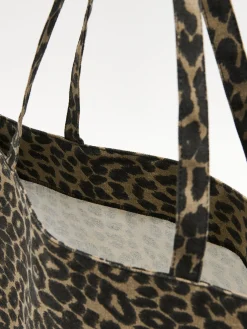 Torba shopper w panterkę